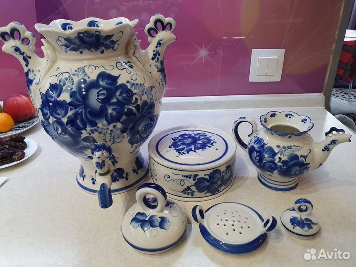 Самовар электрический Гжель