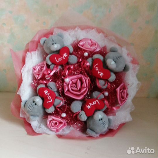 Букет из мягких игрушек