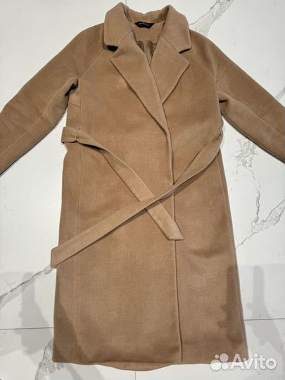 Пальто женское camel