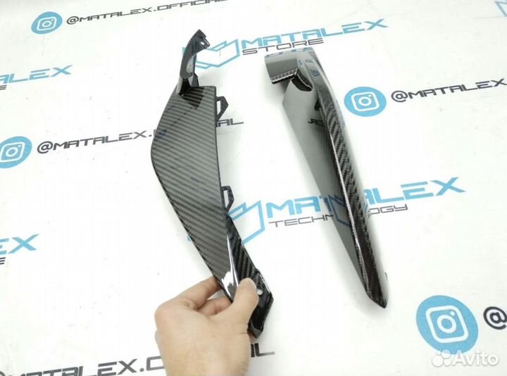 Элероны bmw G80 M3 G82 M4 карбон сухой