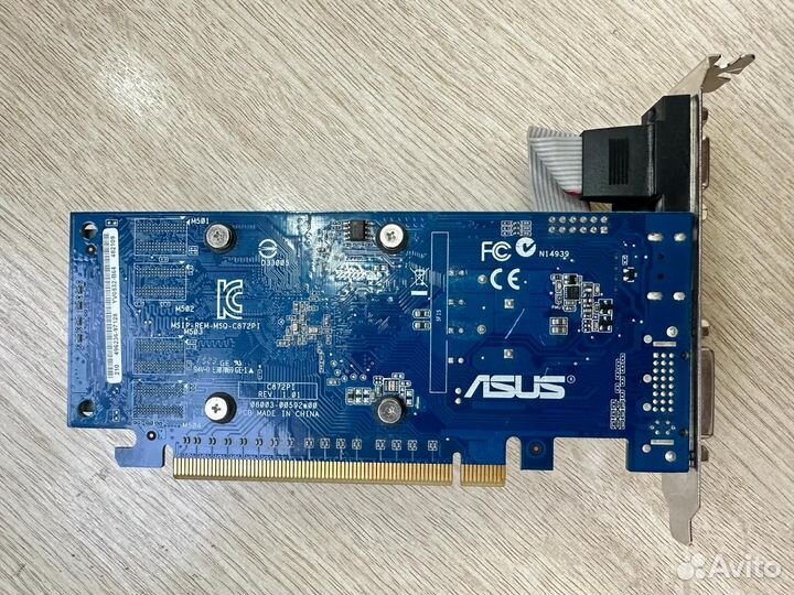 Видеокарта asus GeForce 210 512Mb