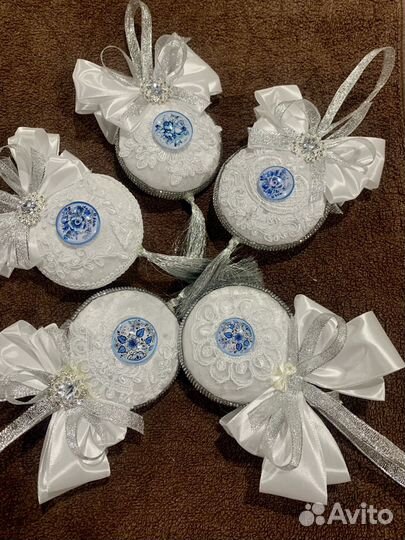 Игрушки на елку ручная работа