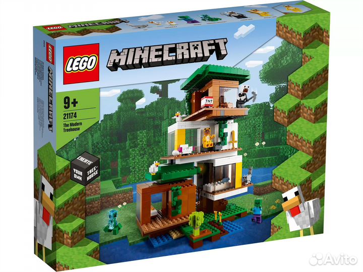 Lego Minecraft 21174 Современный домик на дереве