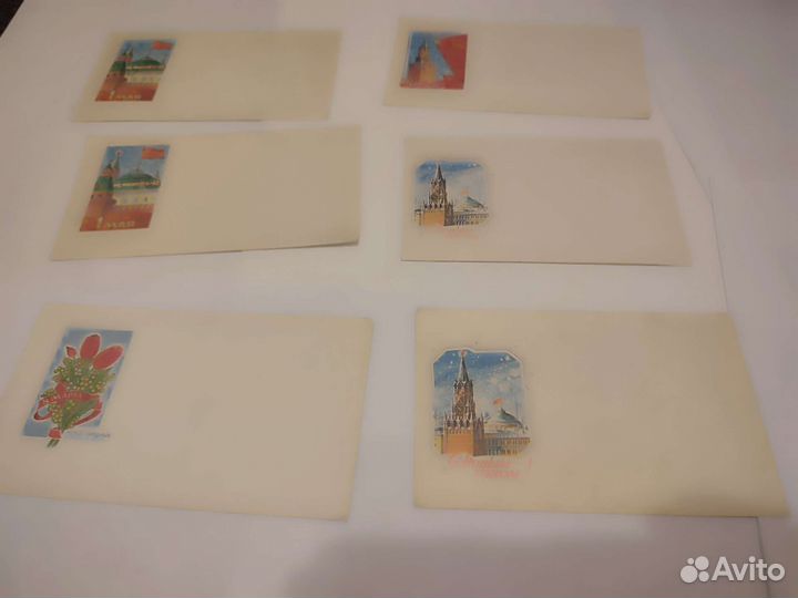 Конверты СССР 70-80х