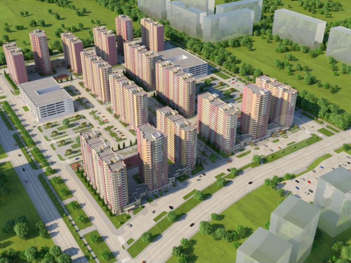 1-к. квартира, 36,6 м², 2/21 эт.