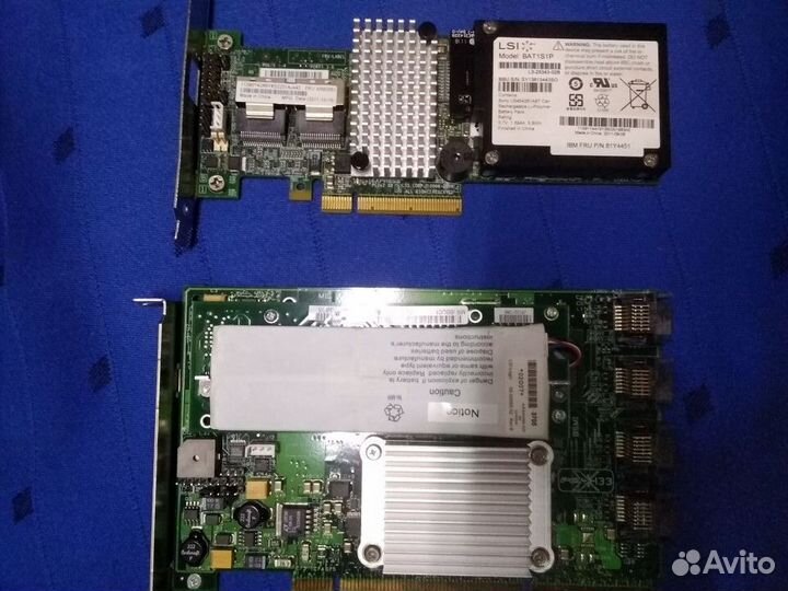Контроллеры SAS SATA scsi IDE raid, сетевые карты