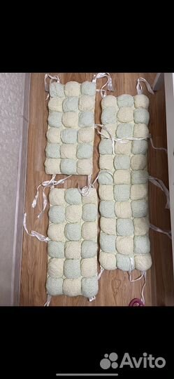 Бортики в детскую кроватку Бонбон