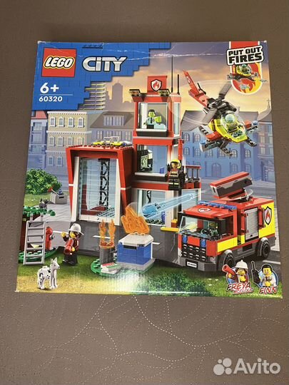 Конструктор lego City Пожарная часть
