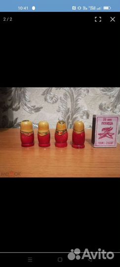 Игрушка СССР народная матрешка