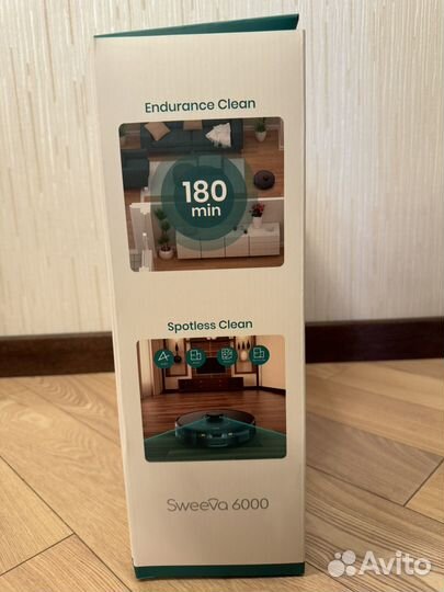 Робот-пылесос TCL Robot Vacuum Sweeva 6000 Black