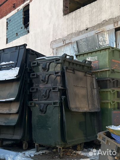 Евроконтейнер 1100 л Бак для мусора бу