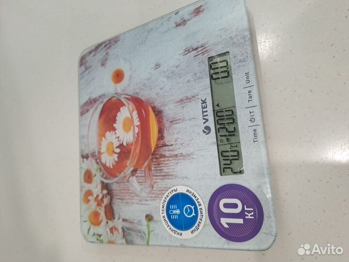 Весы кухонные электронные vitek VT8008