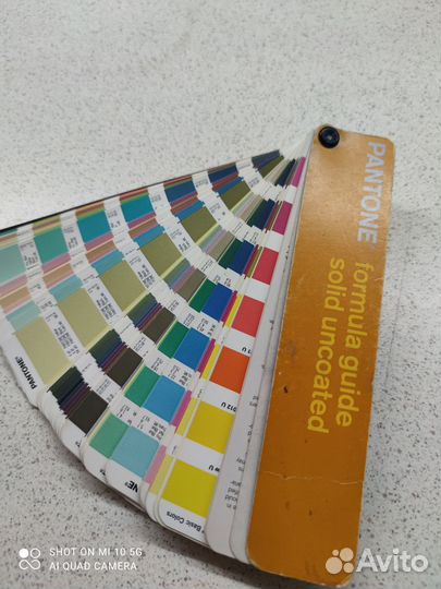 Пантонник Pantone solid uncoated, два