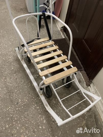 Коляска санки