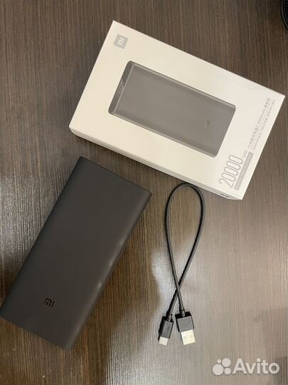 Портативный аккумулятор Xiaomi Mi 3 Pro, 20000