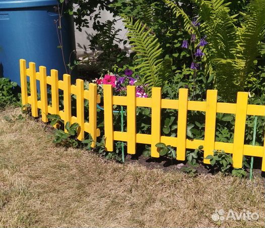 Заборчик декоративный для сада
