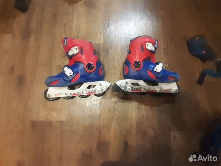 Детские ролики и защита