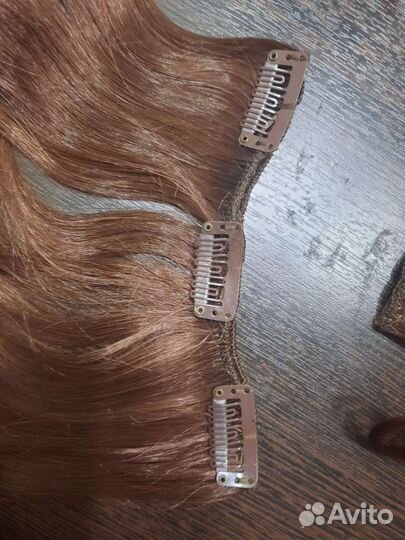 Волосы на заколках искусственные