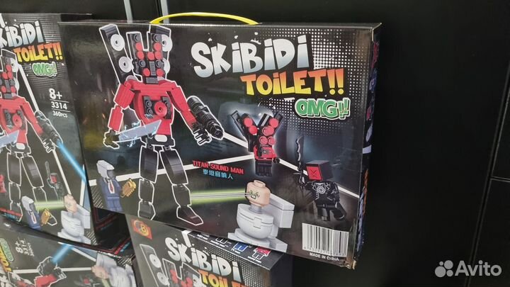 Lego скибиди туалет спикермен