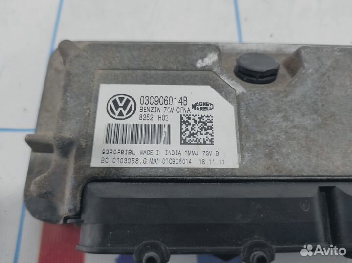 Блок управления двигателем Volkswagen Polo Sedan