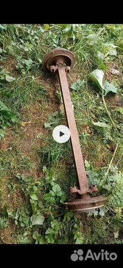 Ось балка для прицепа