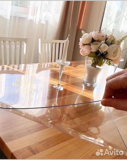 Гибкое / мягкое стекло на стол