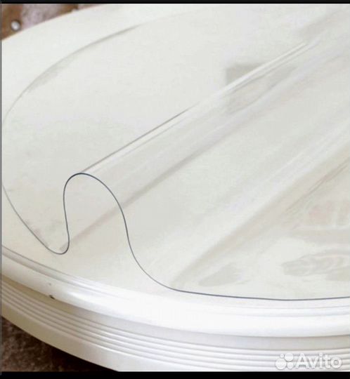 Мягкое гибкое стекло / прозрачная пленка пвх