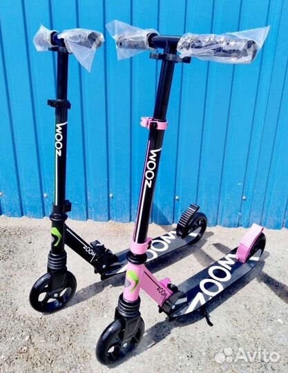 Самокат детский 2х колесный 145 мм Zoom