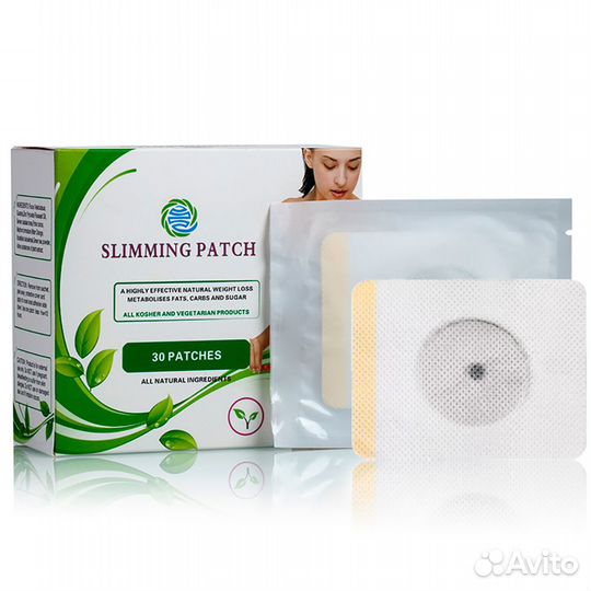 30 шт Пластырь для похудения Slimming Patch Kongdy