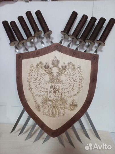 Набор шампуров с подставкой