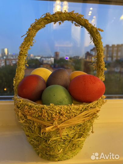 Корзинка плетенная