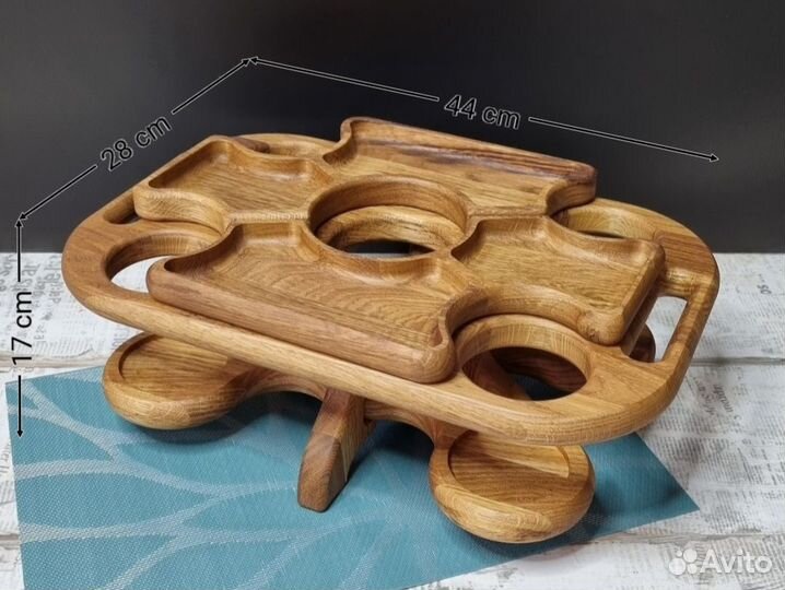 Винный столик из дуба / Пивница /Пивной столик