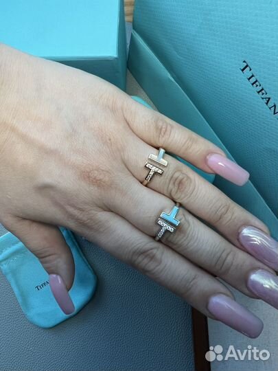 Кольцо Tiffany T Wire