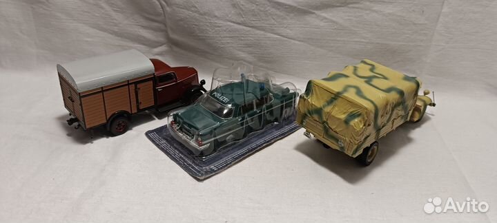 Модели Opel capitan, blitz, Ford V3000S 1/43