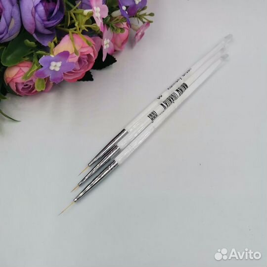 Набор кистей для дизайна ногтей