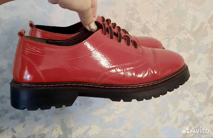 Женские полуботинки из натуральной кожи