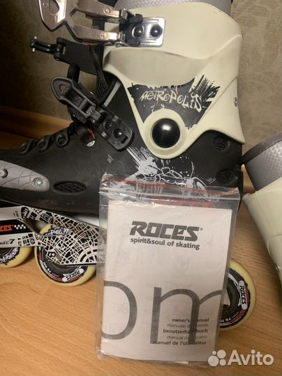 Ролики 40 размер женские + комплект защиты