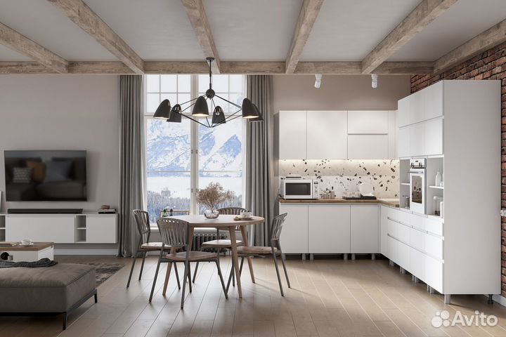 Модульная кухня Одри угловая