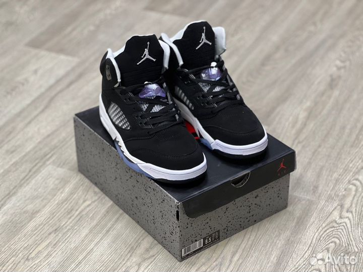 Кроссовки Air Jordan 5 Oreo (41-45)