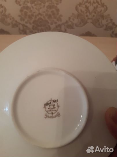 Чайная пара Uetra Fine фарфор,новая