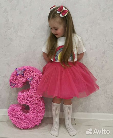 Цифра 3 на день рождения 49 см