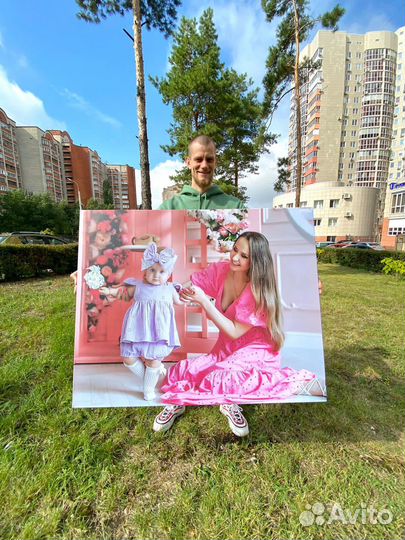 Изготовление портрет на холсте