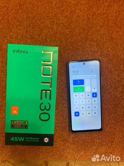 Infinix Note 30, 8/128 ГБ