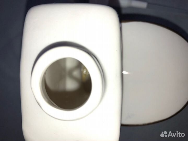 Дозатор для жидкого мыла «Унитаз», керамика