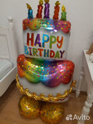Воздушный шар на день рождения