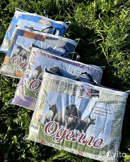 Одеяло из овечьей и верблюжьей шерсти