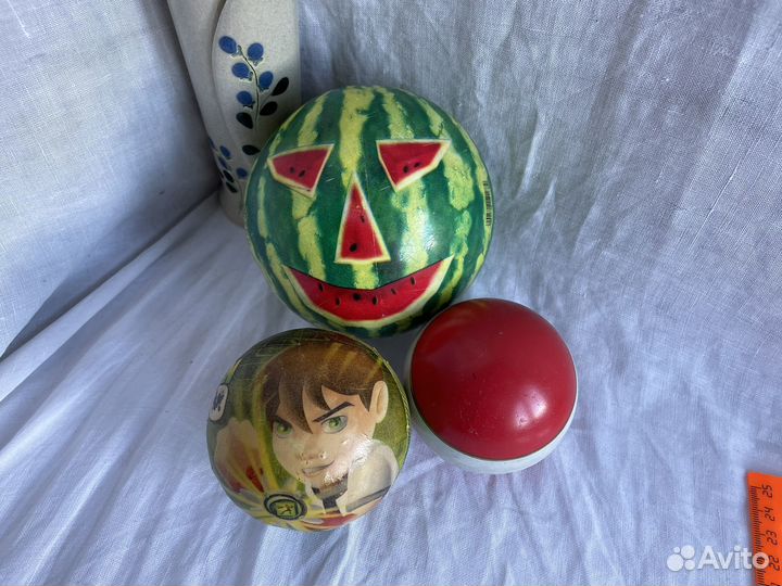 Мячик детский резиновый маленький б/у