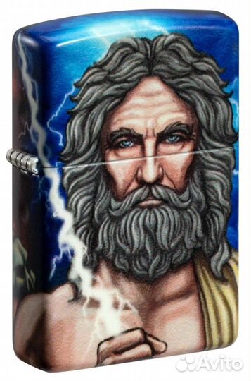 Зажигалка Zippo 49193 Greek God Clash Design