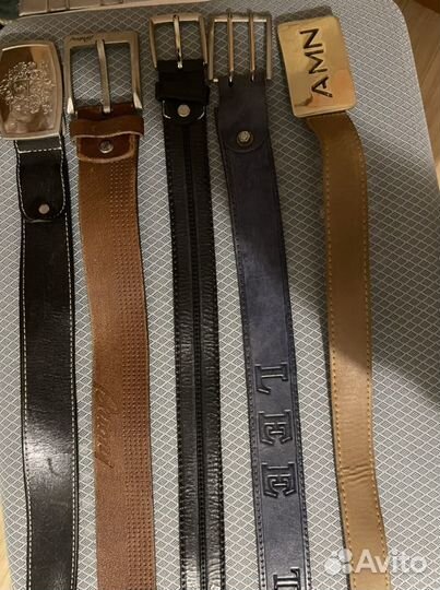 Ремни из натуральной кожи
