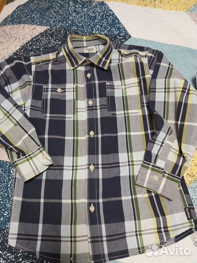 Фирменные рубашки на мальчика р.134
